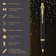 Ручка шариковая PARKER 'IM Core Black Lacquer GT', ежедневник А5 черный, пакет, 880899