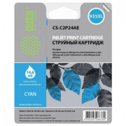 Картридж струйный CACTUS (CS-C2P24AE) для HP Officejet Pro 6830/6230, голубой, ресурс 1000 стр.