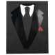 Пакет подарочный (1 штука) 26х13х32 см (L), 'Man Style', ассорти, фольга, выборочный лак, ЗОЛОТАЯ СКАЗКА, 700813