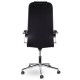 Кресло офисное BRABIX 'Pilot EX-610 CH' premium, хром, кожзам, черное, 532418