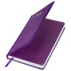 Ежедневник датированный 2026 А5 138x213 мм BRAUBERG Sparkle, под кожу, блестки, фиолетовый, 117438