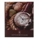 Фотоальбом BRAUBERG на 200 фотографий 10х15 см, твердая обложка, 'Часы', коричневый, 390667