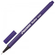 Ручка капиллярная BRAUBERG 'Aero', ФИОЛЕТОВАЯ, трехгранная, металлический наконечник, линия письма 0,4 мм, 142255