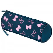 Пенал мягкий BRAUBERG, 3 отделения, нейлон, 21х7х7 см, 'Elegant bow', 273581