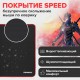Коврик компьютерный для мыши и клавиатуры большой SONNEN 'BLACK TITAN XL', 800x300x3 мм, черный, 513615