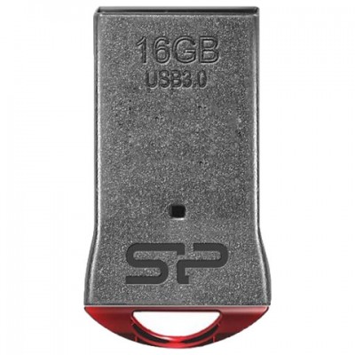 Флеш-диск 16 GB, SILICON POWER Jewel J01, USB 3.1, металлический корпус, красный, SP16GBUF3J01V1R