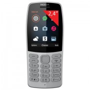 Телефон мобильный NOKIA 210 TA-1139, 2 SIM, 2,4', MicroSD, 0,3 Мп, серый, 16OTRD01A03