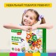 Магнитный конструктор BIG MAGNETIC BLOCKS-64, 64 детали, с колесной базой, BRAUBERG KIDS, 663847