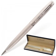 Ручка подарочная шариковая GALANT 'Royal Platinum', корпус серебристый, хромированные детали, пишущий узел 0,7 мм, синяя, 140962