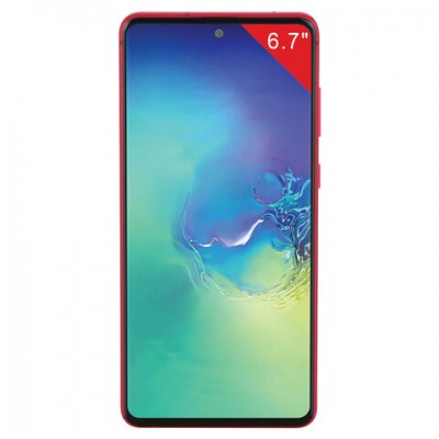 Смартфон SAMSUNG Galaxy Note10 Lite, 2 SIM, 6,7', 4G (LTE), 3/12 + 12 + 12 Мп, 128 ГБ, красный, металл, SM-N770FZRMSER