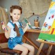 Карандаши цветные акварельные ЮНЛАНДИЯ 'ЮНЫЙ ВОЛШЕБНИК', 12 цветов, шестигранные, грифель 3 мм, натуральное дерево, 181402