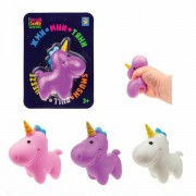 Игрушка-антистресс 'Крутой замес. ЕДИНОРОГ', 19х14 см, АССОРТИ, 3 вида, 1TOY, Т20330