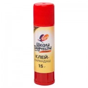Клей-карандаш ЛУЧ 'Школа творчества', 15 г, PVP основа, 29С 1736-08
