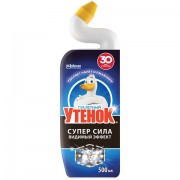 Средство для уборки туалета 500 мл, ТУАЛЕТНЫЙ УТЕНОК Супер Сила 'Видимый Эффект', 696888