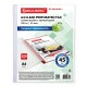 Папки-файлы перфорированные А4 BRAUBERG 'STANDARD+', КОМПЛЕКТ 200 шт., гладкие, 45 мкм, 229663