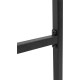 Стол BRABIX 'SMART CD-020', 900х500х770 мм, ЛОФТ, металл/ЛДСП ясень шимо светлый, каркас черный, 641949
