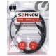 Кабель HDMI AM-AM, 1,5 м, SONNEN Economy, для передачи цифрового аудио-видео, черный, 513120