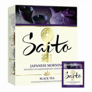 Чай SAITO 'Japanese Morning', черный, 100 пакетиков в конвертах по 1,7 г, 67842845