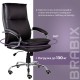 Кресло офисное BRABIX PREMIUM 'Cuba EX-542', экокожа, черное, 532549