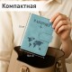 Обложка для паспорта и документов с защитой от считывания, 9 карманов, магнит, экокожа, бирюзовая, BRAUBERG, 238754
