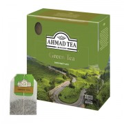 Чай AHMAD (Ахмад) 'Green Tea', зеленый, 100 пакетиков по 2 г, 478i-08