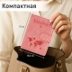 Обложка для паспорта и документов с защитой от считывания, 9 карманов, магнит, экокожа, розовая, BRAUBERG, 238755