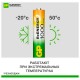Батарейки аккумуляторные GP ReEnergy Ni-Mh КОМПЛЕКТ 4 шт. (ПРОМО 3+1), ААА (HR03), 950 mAh, 100AAAHC3/1RGY