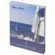 Фотоальбом BRAUBERG на 104 фотографии 10х15 см, твердая обложка, 'Вид с яхты', синий, 390664