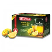 Чай TEEKANNE (Тиканне) 'Mango&Zitrone', зеленый, манго/лимон, 20 пакетиков по 2 г, Германия, 0306_4535