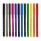 Фломастеры 12 ЦВЕТОВ CENTROPEN 'Colour World', круглые, смываемые, 7550/12TP, 7 7550 1284