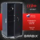 Сейф BRABIX 'КМ-900Т', 900х470х400 мм, 51 кг, ключевой замок + 2 полки, трейзер, крепление к стене, 291168