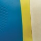 Перчатки латексно-неопреновые MANIPULA 'Союз', хлопчатобумажное напыление, размер 7-7,5 (S), синие/желтые, LN-F-05