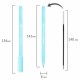 Ручка шариковая BRAUBERG SOFT TOUCH STICK 'PASTEL' СИНЯЯ, мягкое покрытие, корпус ассорти, узел 0,7 мм, 143698