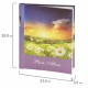 Фотоальбом BRAUBERG на 10 магнитных листов, 23х28 см, 'Рассвет', фиолетовый, 390684