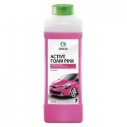 Шампунь автомобильный для автоматической и ручной мойки 1 л GRASS ACTIVE FOAM PINK 'Розовая пена', 113120