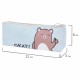 Пенал мягкий ПИФАГОР, 1 отделение, ПВХ, ассорти 'Animals', 21х8х3 см, 273826