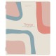 Тетради ДЭК А5 48 л. КОМПЛЕКТ 5 шт. BRAUBERG скоба, клетка, матовая ламинация, ABSTRACT, 404931