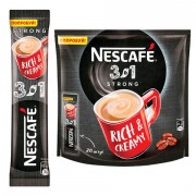 Кофе растворимый NESCAFE '3 в 1 Крепкий', 20 пакетиков по 14,5 г (упаковка 320 г), 12235512