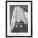Рамка 21х30 см небьющаяся, багет 14 мм, пластик, BRAUBERG 'Original', черная, 391229