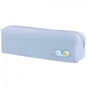 Пенал ЮНЛАНДИЯ ЮНИОР, 1 отделение, полиэстер, аппликация, 'Bow', 20х6х4 см, 273803