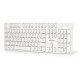 Клавиатура проводная SMARTBUY ONE 238, USB, 104 клавиши, белый, SBK-238U-W