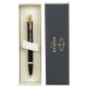 Ручка шариковая PARKER 'IM Core Black Lacquer GT', ежедневник А5 черный, пакет, 880899