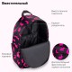 Рюкзак BRAUBERG POSITIVE универсальный, потайной карман, 'Pink Rabbits', 42х28х14 см, 270780