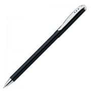 Ручка подарочная шариковая PIERRE CARDIN (Пьер Карден) 'Actuel', корпус черный, алюминий, хром, синяя, PC0705BP