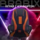 Кресло компьютерное BRABIX PREMIUM 'Rapid GM-102', экокожа/ткань, черно/оранжевое, 532420, GM-102_532420