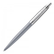 Ручка шариковая PARKER 'Jotter XL', УТОЛЩЕННЫЙ корпус, серый матовый лак, детали из нержавеющей стали, синяя, 2068360