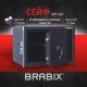 Сейф BRABIX 'КМ-310', 310х430х375 мм, 20 кг, ключевой замок + полка, крепление к стене, 291166