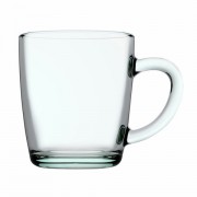 Кружка для чая с ручкой, 340 мл, 1 штука, стекло, PASABAHCE 'БЕЙЗИК', 55531СЛ1