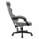Кресло компьютерное BRABIX 'Shooter GM-123', 2 подушки, ткань, серое, 533192
