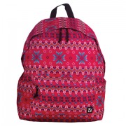 Рюкзак BRAUBERG универсальный, сити-формат, красный, 'Узор', 23 литра, 43х34х15 см, 226415